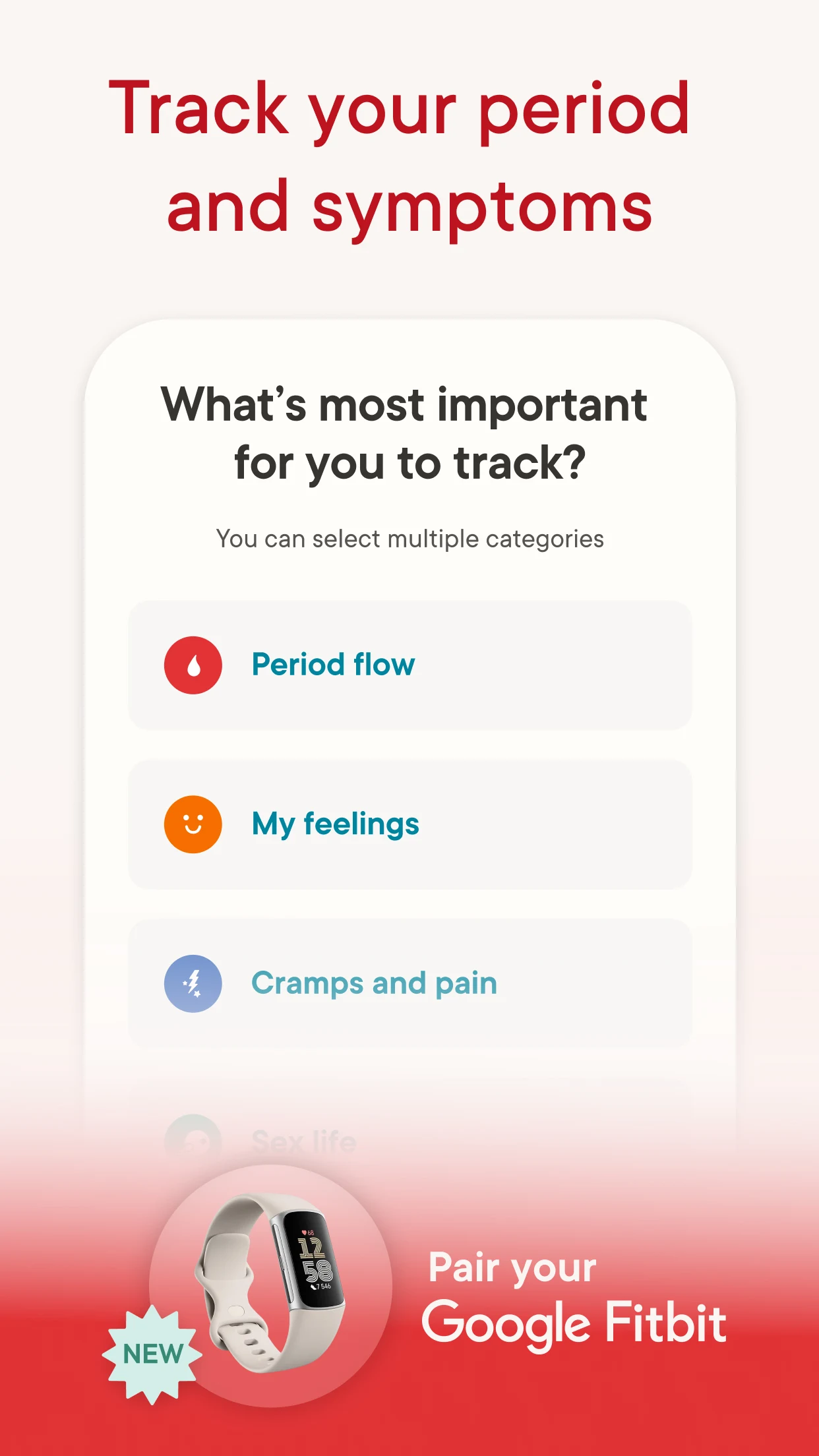 Clue: Period & Cycle Tracker screenshot